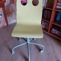 Sedia girevole per cameretta