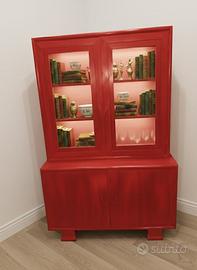 Mobile Vetrinetta Armadio Libreria portabiancheria