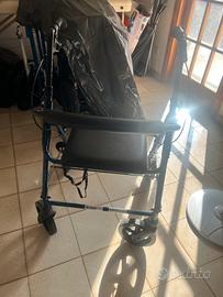 Girello da passeggio per invalidi