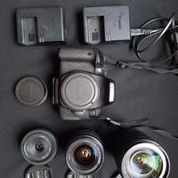 CANON Eos 750D piú Zoom 18-135mm; 24mm