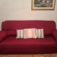 Divano 3 posti e poltrona sfoderabile 