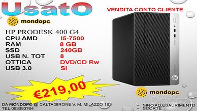 RIGENERATO PC DESKTOP i5 7generazione