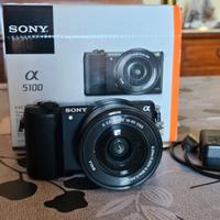 Sony Alpha 5100 Fotocamera-Videocamera COMPLETA