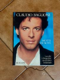 Libro a colori Claudio Baglioni Notti Di Note