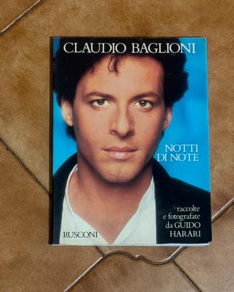 Libro a colori Claudio Baglioni Notti Di Note