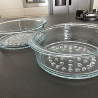 Vaporiera in vetro 24 cm