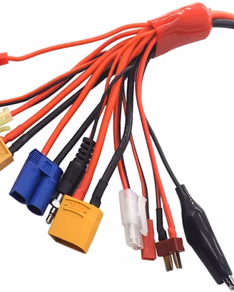 Adattatore Caricatore RC 10-in-1 con XT90 XT60 EC5