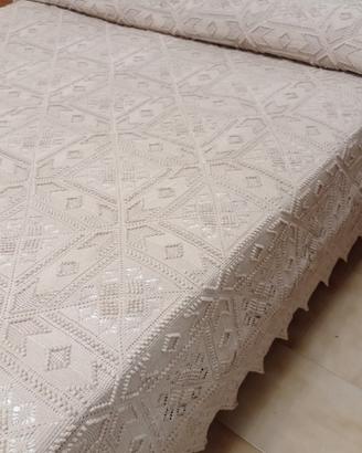 coperta uncinetto fatta a mano