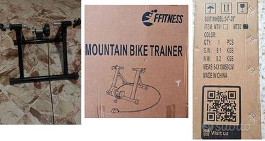 rullo bicicletta per allenamento mountain bike