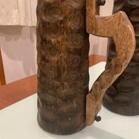 Due Bicchieri legno medievali