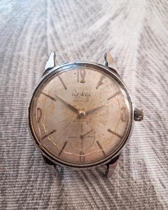 Orologio Vintage Rewel 17 Rubini Funzionante 