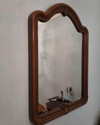 Specchio cornice in legno