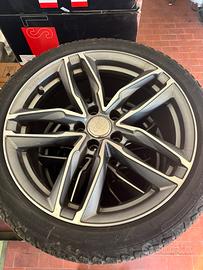 Cerchi e gomme audi 18