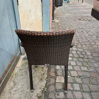 Poltroncina in rattan sintetico