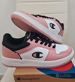 Sneakers Champion Rebound 2.0 Low Nero/Rosa/Bianco
