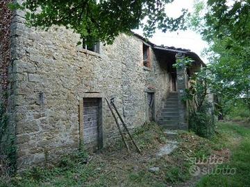 Chitignano COLONICA MQ 500 OLTRE TERRENO