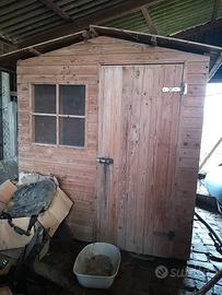 Casetta in legno da giardino 