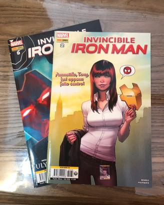 Fumetti Invincibile Ironman 2 e 9