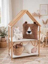 Scaffale Casetta Montessori 80x30x104 NUOVO
