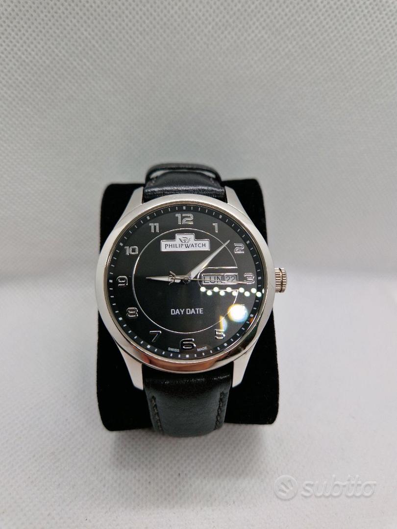 Orologio Philip Watch Uomo Liberty Day Date Abbigliamento e