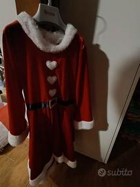 Vestito Babbo Natale Bimba