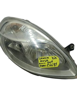 FARO ANTERIORE DESTRO LANCIA Musa 2° Serie (07>)