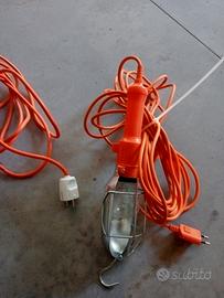 lampada con 15 metri di cavo