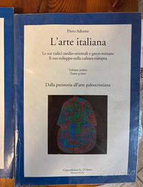 Libri l’arte italiana : Tomo primo e secondo