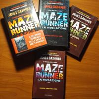 Collezzione libri Maze Runner