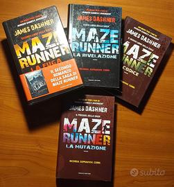 Collezzione libri Maze Runner