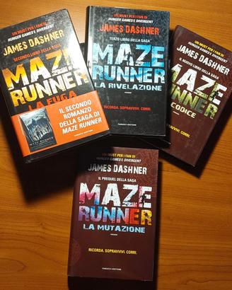 Collezzione libri Maze Runner
