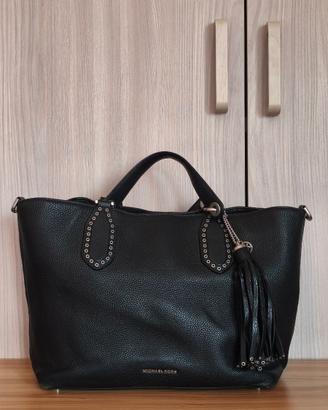 Michael Kors Borsa Brooklyn a Tracolla Nera