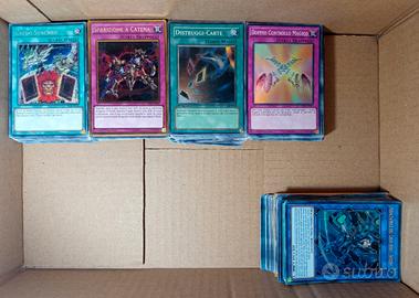 lotto 309 carte Yu-Gi-Oh 