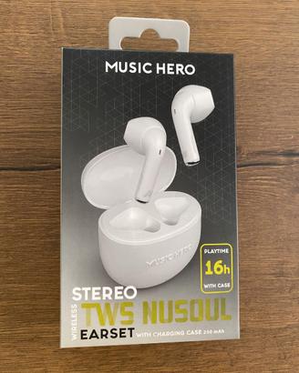 Cuffie wireless per cellulare e musica
