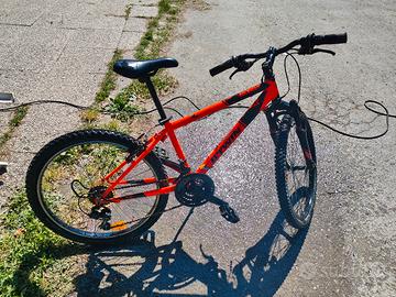MTB montan bike 24" decathlon per ragazzi rockride