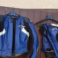 3 Giacca e  1 pantaloni da moto + stivali