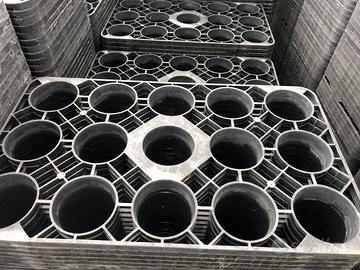 Vassoi/pannelli 15 fori per vasi diametro 10