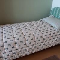 Letto imbottito singolo