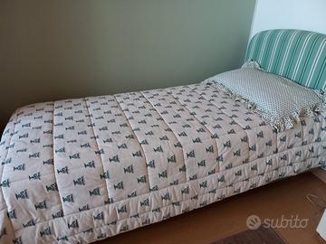 Letto imbottito singolo