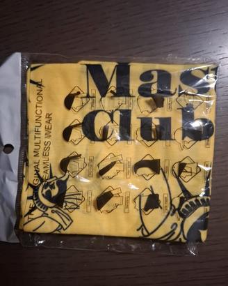 2 Scaldacollo tubolare multiuso  Gialli in confezi