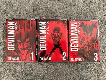 Devilman J-Pop manga volumi 1-3