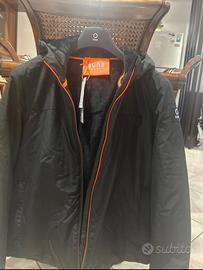 Giubbino SUNS nero con pelliccia all’interno