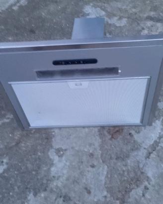 2 cappe da cucina in acciaio