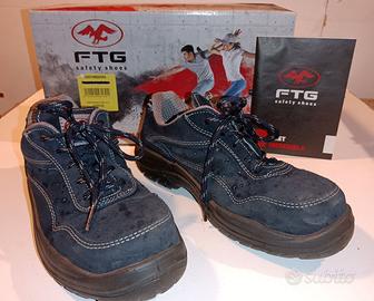 SCARPE ANTINFORTUNISTICHE FTG SAFETY-SHOES n. 37 B