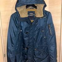 Parka Product di colore Blue Navy