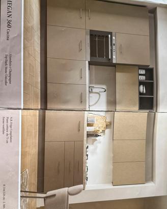 Cucine 3,60mt pronta consegna