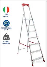 Scala domestica alluminio certificata  superlegger