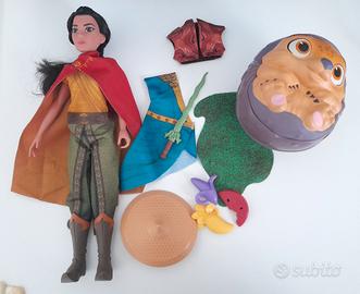Hasbro Princessa Disney Raya e Tuk Tuk
