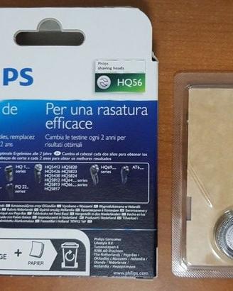 Testine Rasoio Philips HQ56 originali