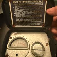 Esplosimetro d’epoca